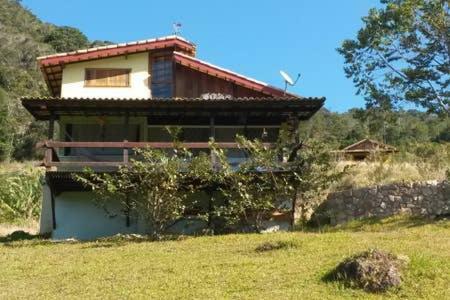 Casa Alpina com vista panoramica de Lumiar Nova Friburgo Exterior foto