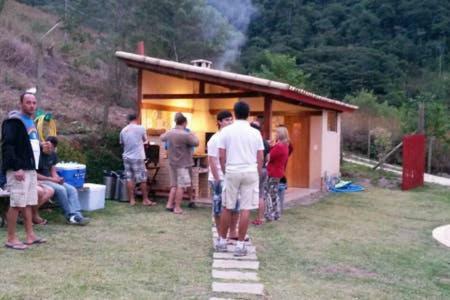 Casa Alpina com vista panoramica de Lumiar Nova Friburgo Exterior foto