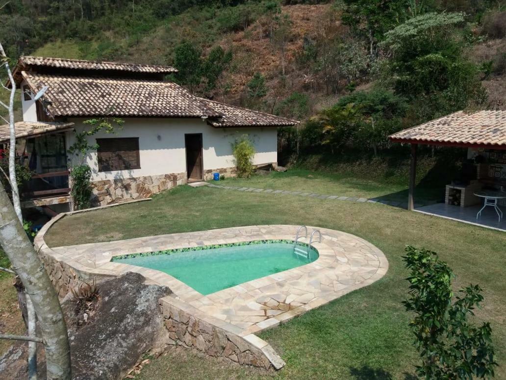 Casa Alpina com vista panoramica de Lumiar Nova Friburgo Exterior foto